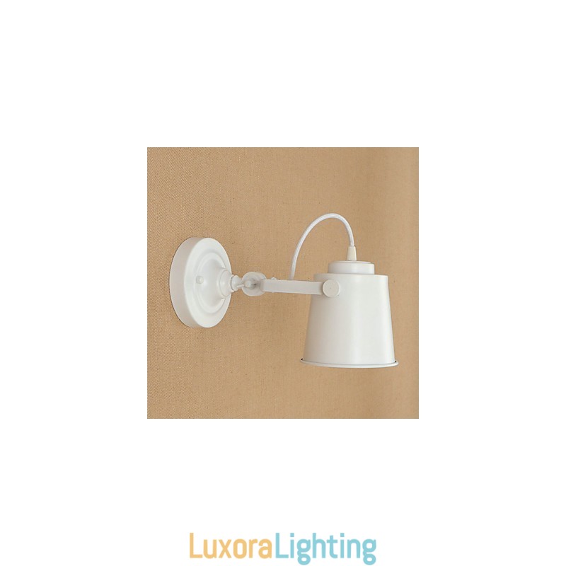 Designer Touch Decorative Painted Steel Wall Lamp Dumb Black American Coffee Decoration Retro Wall Light Lightsaber Lamp On Wall