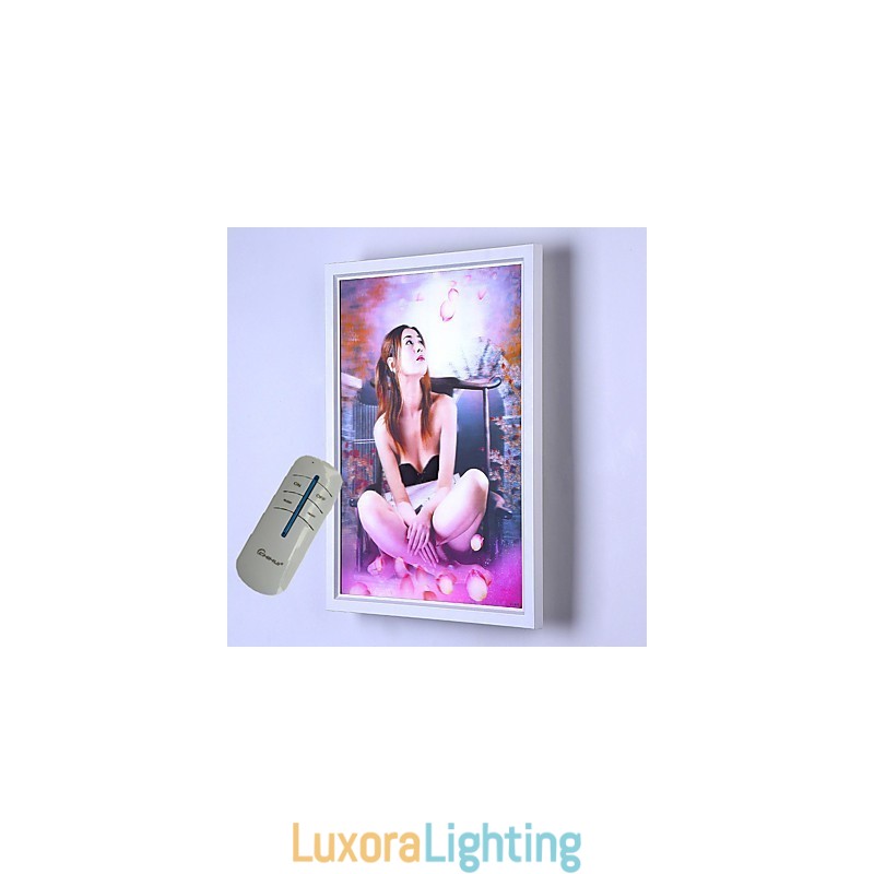 Designer Touch Decorative Integrated Modern Contemporary Modern Comtemporary Painting Feature for Ambient Light Wall Sconces