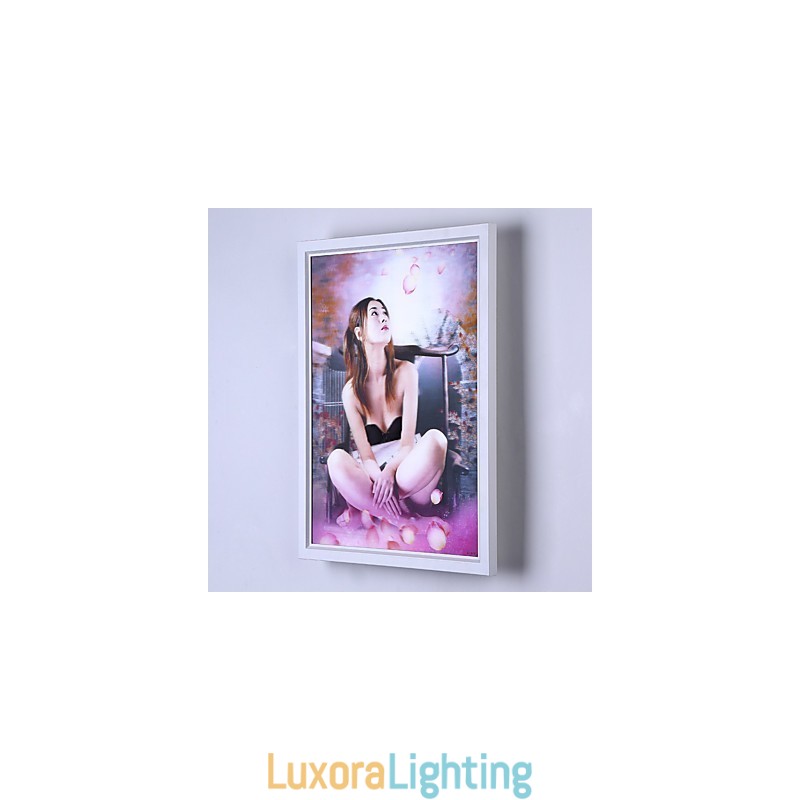 Designer Touch Decorative Integrated Modern Contemporary Modern Comtemporary Painting Feature for Ambient Light Wall Sconces