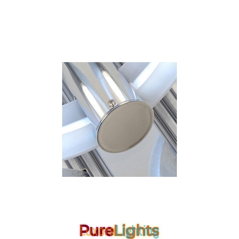 Designer Touch Decorative Chandelier Modern Silver 3 Lights