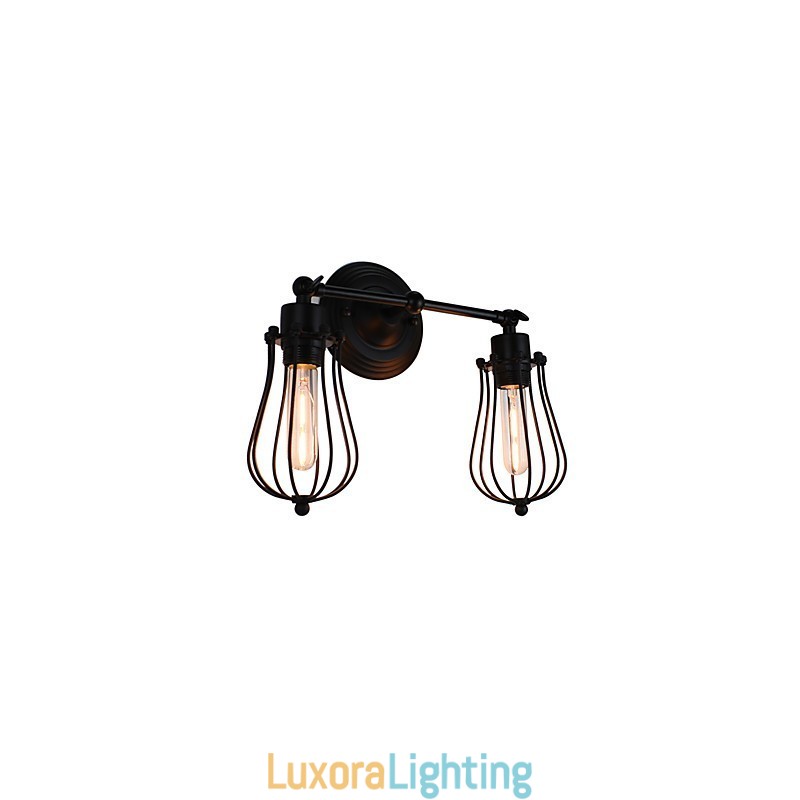 Designer Touch Decorative Rustic Lodge Painting Feature for Ambient Light Wall Lights