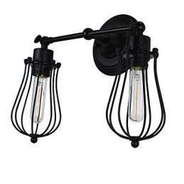 Designer Touch Decorative Rustic Lodge Painting Feature for Ambient Light Wall Lights