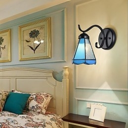 Designer Touch Decorative Rustic Lodge Painting Feature for Downlight Wall Sconces Wall Light