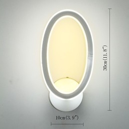 Designer Touch Decorative Modern Originality Brief Indoor Aluminum Wall Lamp Background Wall Corridor Lamp Corridor Staircase Porch Lamp