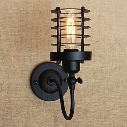 Designer Touch Decorative Vintage Country Painting Feature for Mini Style Ambient Light Wall Sconces Wall Light