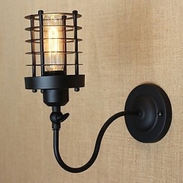 Designer Touch Decorative Vintage Country Painting Feature for Mini Style Ambient Light Wall Sconces Wall Light