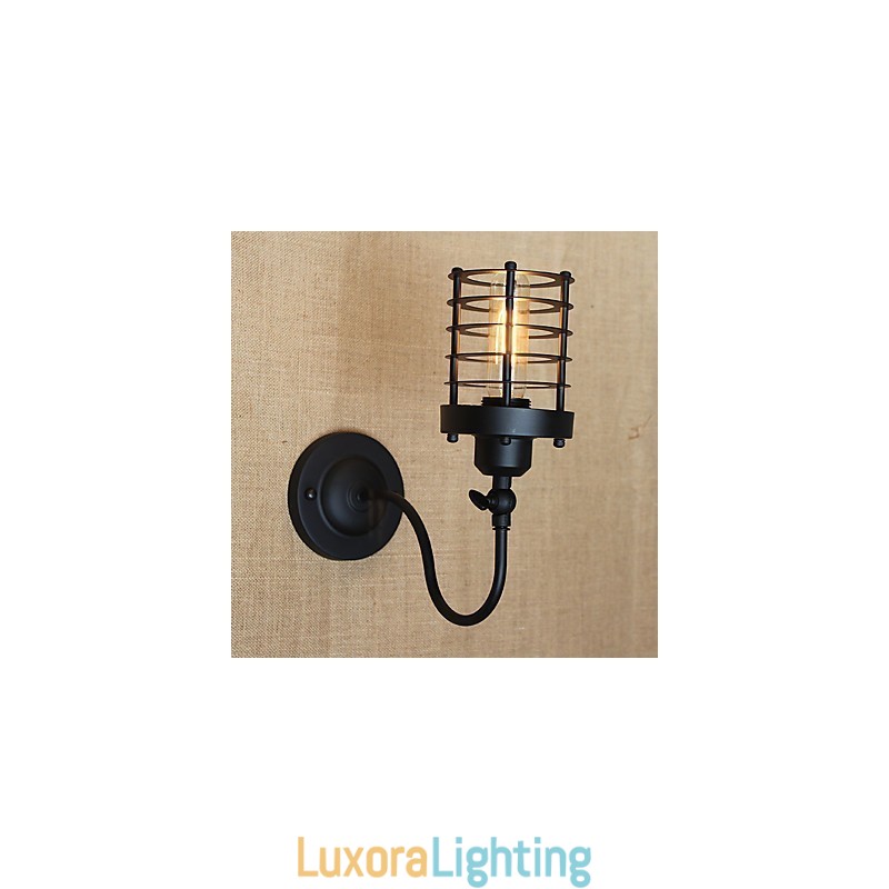 Designer Touch Decorative Vintage Country Painting Feature for Mini Style Ambient Light Wall Sconces Wall Light