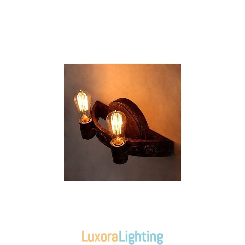 Designer Touch Decorative Loft Style Vintage Industrial Creative Personality Metal Wall Lamp for the Coffee Room Bar Foyer Decorate Wall Lighting