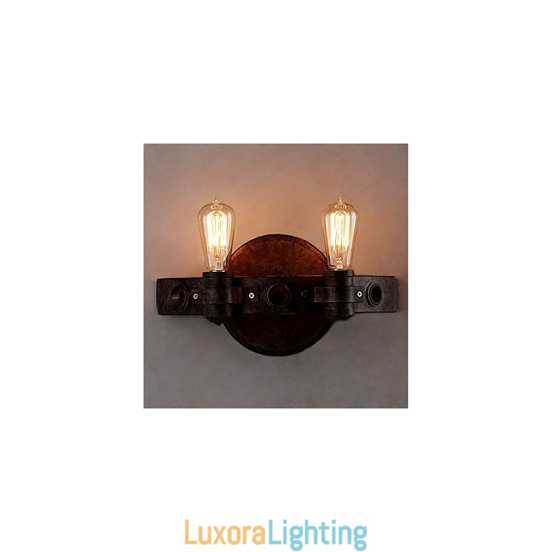 Designer Touch Decorative Loft Style Vintage Industrial Creative Personality Metal Wall Lamp for the Coffee Room Bar Foyer Decorate Wall Lighting