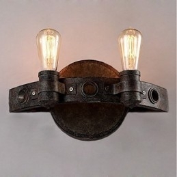 Designer Touch Decorative Loft Style Vintage Industrial Creative Personality Metal Wall Lamp for the Coffee Room Bar Foyer Decorate Wall Lighting