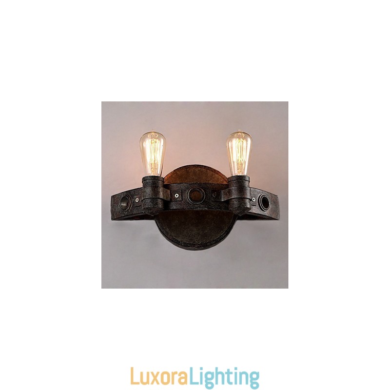 Designer Touch Decorative Loft Style Vintage Industrial Creative Personality Metal Wall Lamp for the Coffee Room Bar Foyer Decorate Wall Lighting