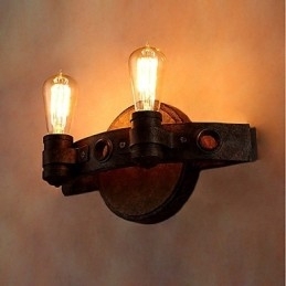 Designer Touch Decorative Loft Style Vintage Industrial Creative Personality Metal Wall Lamp for the Coffee Room Bar Foyer Decorate Wall Lighting