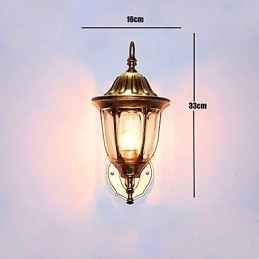 Designer Touch Decorative Outdoor Wall Lights Traditional Classic Metal