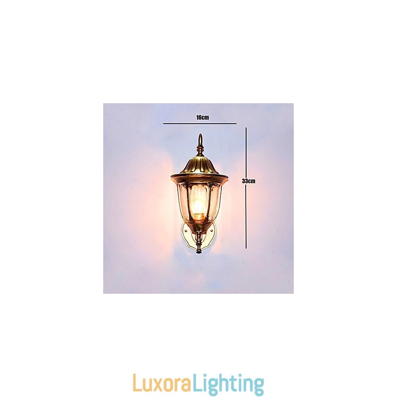 Designer Touch Decorative Outdoor Wall Lights Traditional Classic Metal