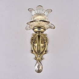 Designer Touch Decorative Rustic Lodge Brass Feature for Mini Style Uplight Wall Sconces Wall Light