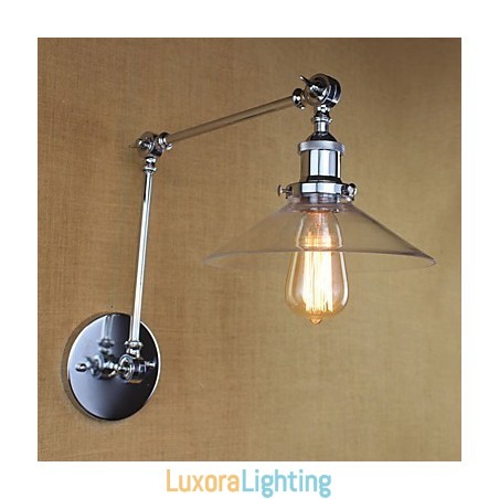 Designer Touch Decorative Vintage Country Retro Electroplate Feature for Mini Style Swing Arm Ambient Light Swing