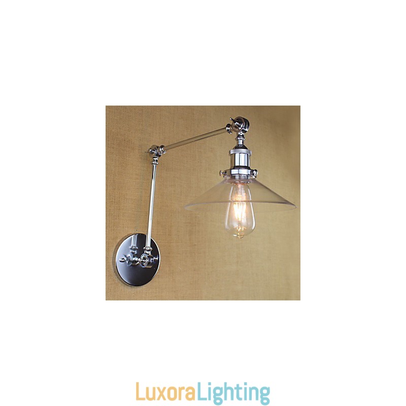 Designer Touch Decorative Vintage Country Retro Electroplate Feature for Mini Style Swing Arm Ambient Light Swing