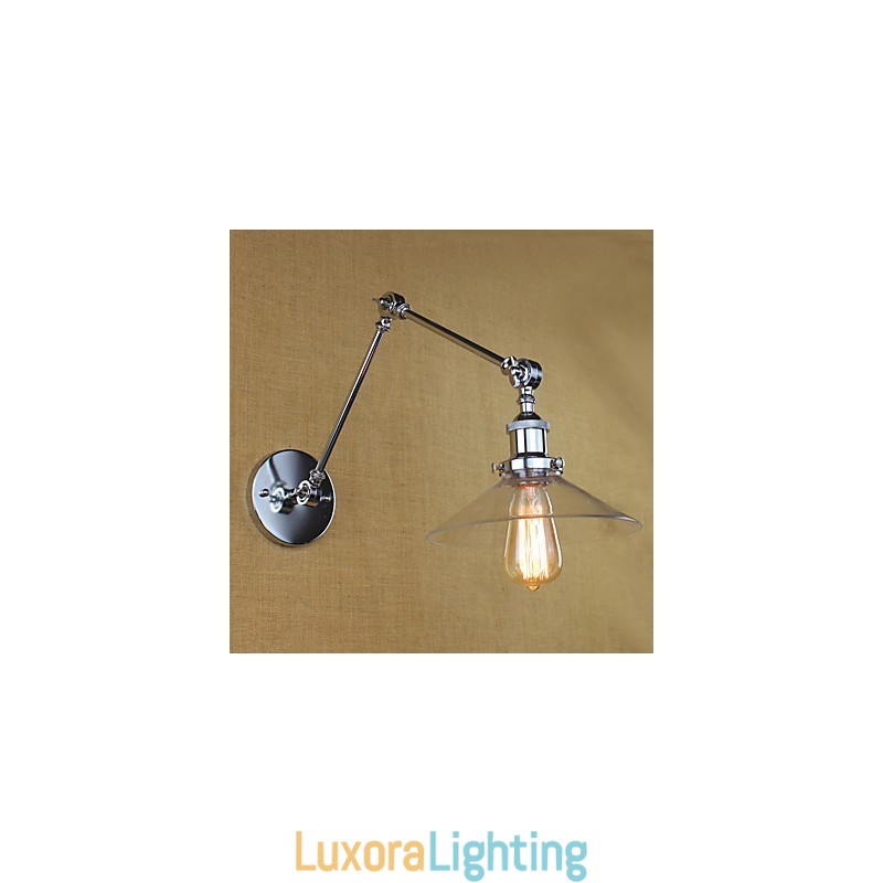 Designer Touch Decorative Vintage Country Retro Electroplate Feature for Mini Style Swing Arm Ambient Light Swing