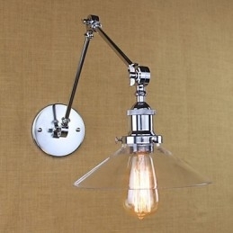 Designer Touch Decorative Vintage Country Retro Electroplate Feature for Mini Style Swing Arm Ambient Light Swing