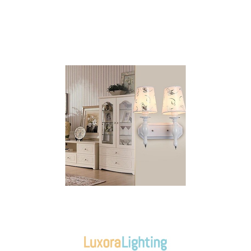 Designer Touch Decorative Modern Contemporary Electroplated Feature Uplight Wall Sconces Wall Light