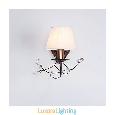 Designer Touch Decorative Rustic Lodge Country Electroplated Feature for Mini Style Ambient Light Wall Sconces Wall Light