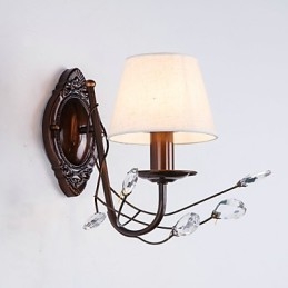 Designer Touch Decorative Rustic Lodge Country Electroplated Feature for Mini Style Ambient Light Wall Sconces Wall Light