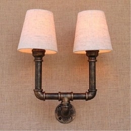 Designer Touch Decorative Rustic Lodge Brass Feature for Ambient Light Wall Sconces Wall Light