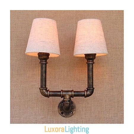 Designer Touch Decorative Rustic Lodge Brass Feature for Ambient Light Wall Sconces Wall Light