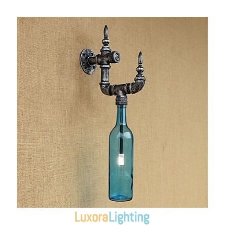 Designer Touch Decorative Rustic Lodge Silver Feature for Ambient Light Wall Sconces Wall Light
