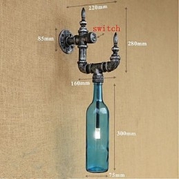 Designer Touch Decorative Rustic Lodge Silver Feature for Ambient Light Wall Sconces Wall Light