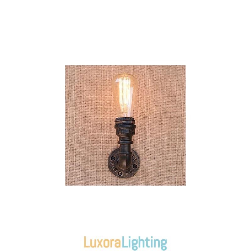 Designer Touch Decorative Nostalgia Simple Water Pipe Small Wall Lamp Wall Light