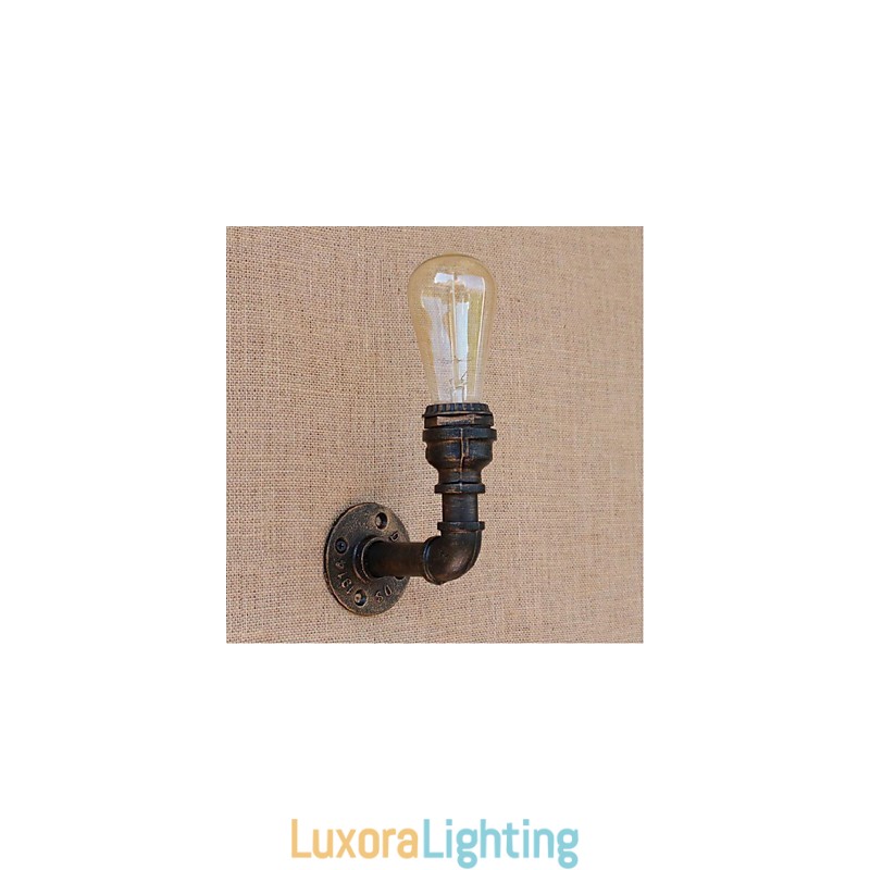 Designer Touch Decorative Nostalgia Simple Water Pipe Small Wall Lamp Wall Light