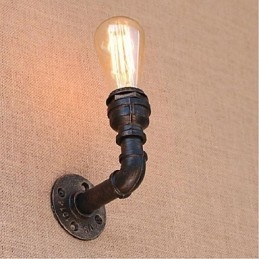 Designer Touch Decorative Nostalgia Simple Water Pipe Small Wall Lamp Wall Light