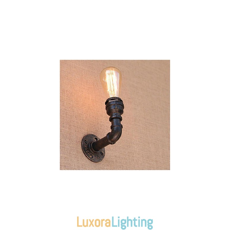 Designer Touch Decorative Nostalgia Simple Water Pipe Small Wall Lamp Wall Light