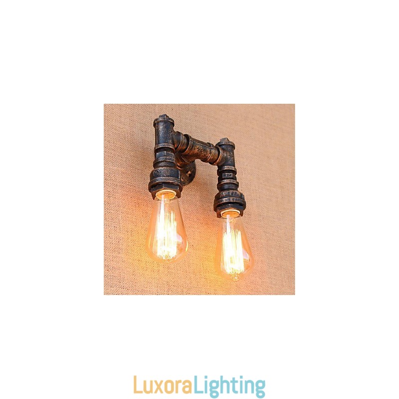Designer Touch Decorative Nostalgia Simple Water Pipe Small Wall Lamp Wall Light
