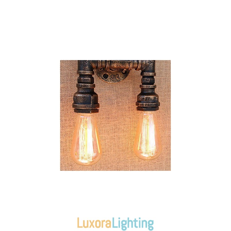 Designer Touch Decorative Nostalgia Simple Water Pipe Small Wall Lamp Wall Light