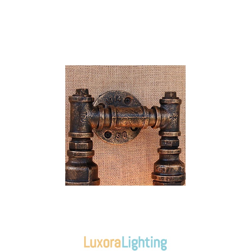 Designer Touch Decorative Nostalgia Simple Water Pipe Small Wall Lamp Wall Light