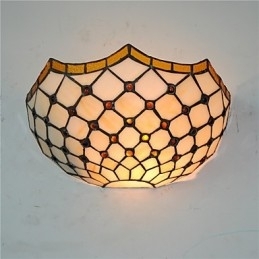 Designer Touch Decorative Retro Country Wall Lights Glass Shade Living Room Bedroom Restaurant Cafe Bar Wall Sconces