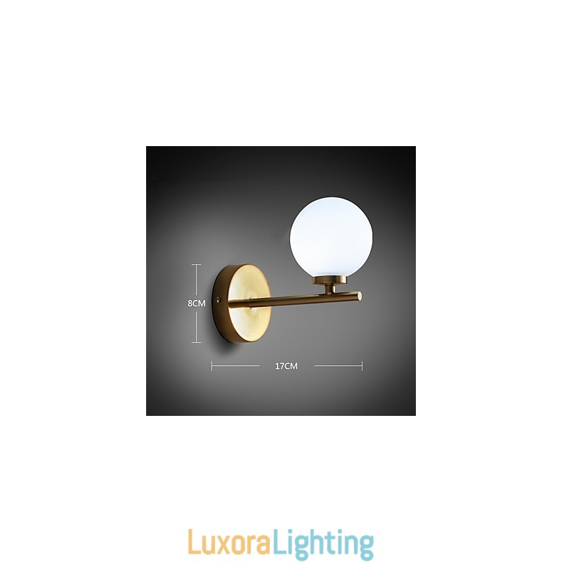 Designer Touch Decorative Modern Contemporary Electroplated Feature for Mini Style Ambient Light Wall Sconces Wall Light