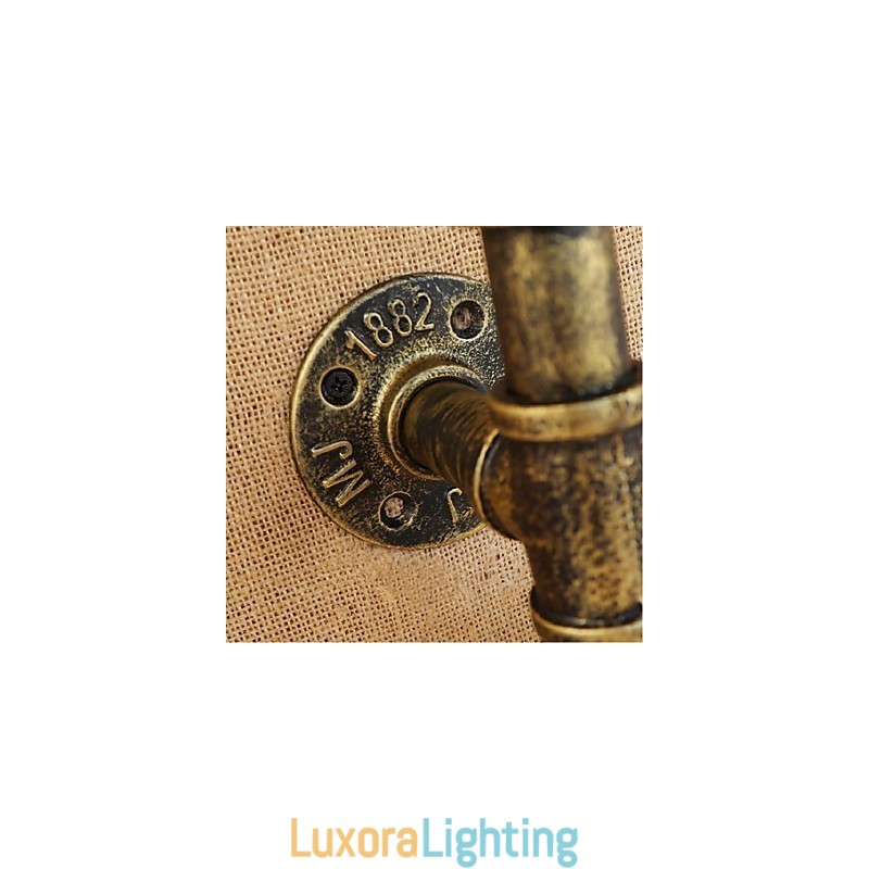 Designer Touch Decorative Retro Industrial Wind Switch Water Bottle Wall Lamp Wall Light