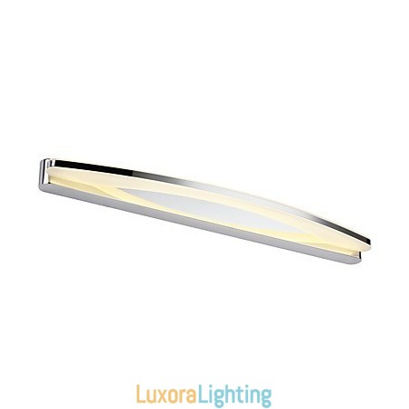 Designer Touch Decorative Modern Contemporary Chrome Feature for Ambient Light Bathroom Lighting Wall Light