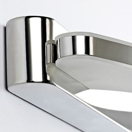 Designer Touch Decorative Modern Contemporary Chrome Feature for Ambient Light Bathroom Lighting Wall Light