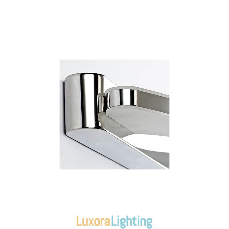 Designer Touch Decorative Modern Contemporary Chrome Feature for Ambient Light Bathroom Lighting Wall Light