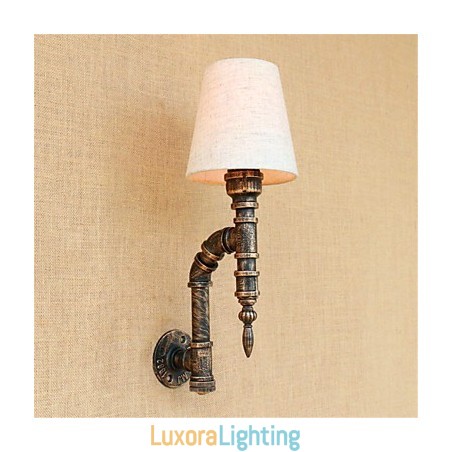 Designer Touch Decorative Rustic Lodge Country Antique Brass Feature for Ambient Light Wall Sconces Wall Light