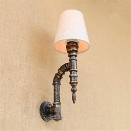 Designer Touch Decorative Rustic Lodge Country Antique Brass Feature for Ambient Light Wall Sconces Wall Light