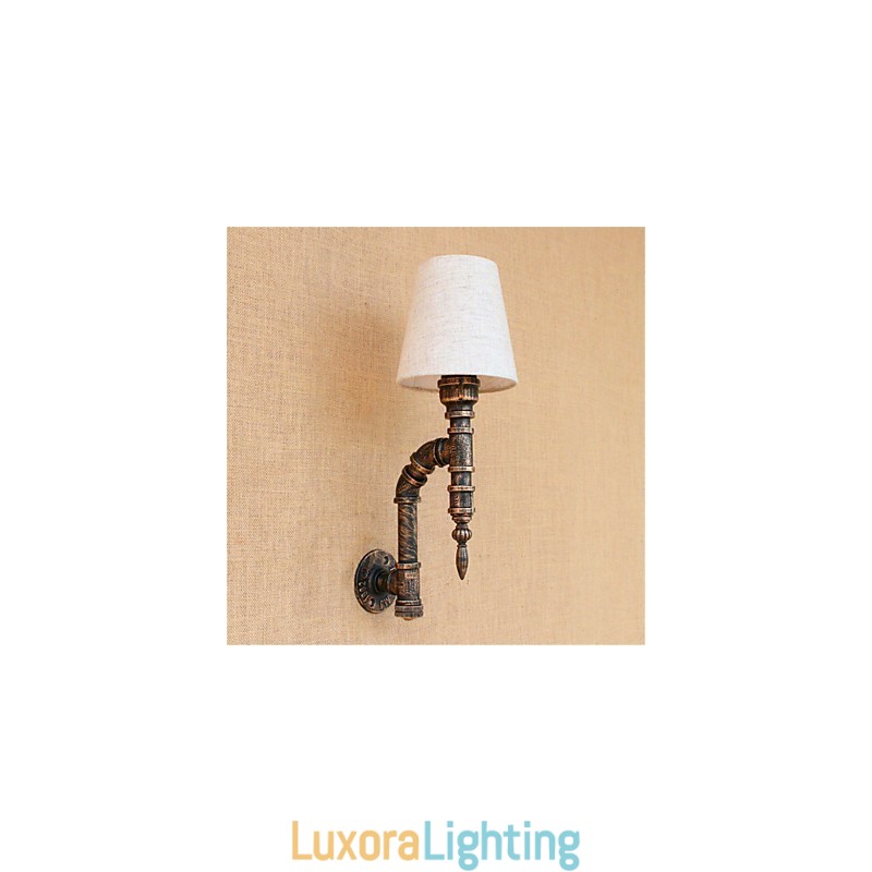 Designer Touch Decorative Rustic Lodge Country Antique Brass Feature for Ambient Light Wall Sconces Wall Light