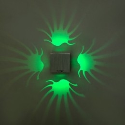 Designer Touch Decorative Modern Contemporary Electroplated Feature for Ambient Light Wall Sconces Wall LightV