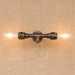 Designer Touch Decorative Rustic Lodge Painting Feature for Ambient Light Wall Sconces Wall Light