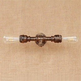 Designer Touch Decorative Rustic Lodge Painting Feature for Ambient Light Wall Sconces Wall Light