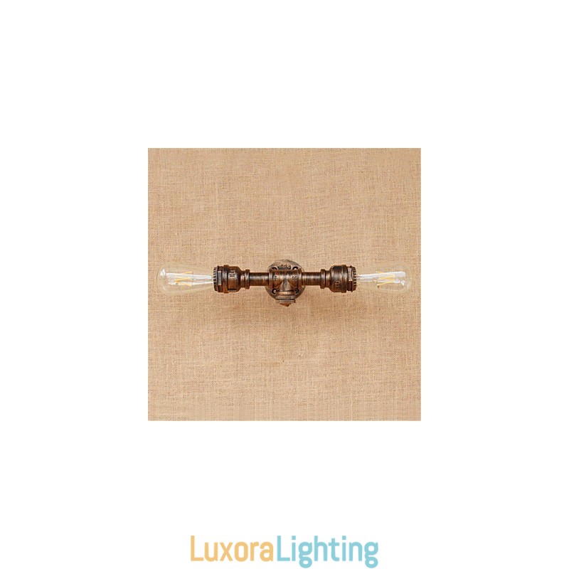 Designer Touch Decorative Rustic Lodge Painting Feature for Ambient Light Wall Sconces Wall Light